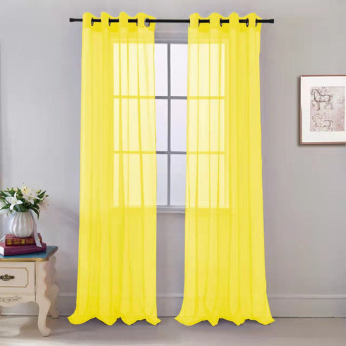 Adore the Decor™ Sheer Grommet Window Curtain Panel